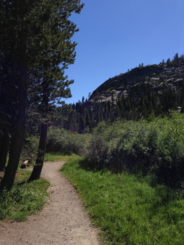 trail to the Postpile